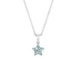Prinzessin Lillifee Kette mit Anhänger Edelstahl Mädchen Kinder Halsschmuck