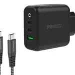 Pro User USB-C PD GaN Netzladegerät 65W mit 3 Anschlüssen für Notebooks und Tablets
