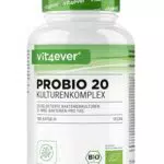 Probio 20 Kulturen Komplex - 20 Bakterienstämme + Bio Inulin - Vegan Kapseln