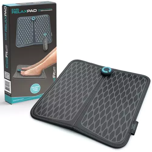 ProRelax CoolFit Relax Pad – Durchblutungsfördernder EMS-Fußmassage Stimulator