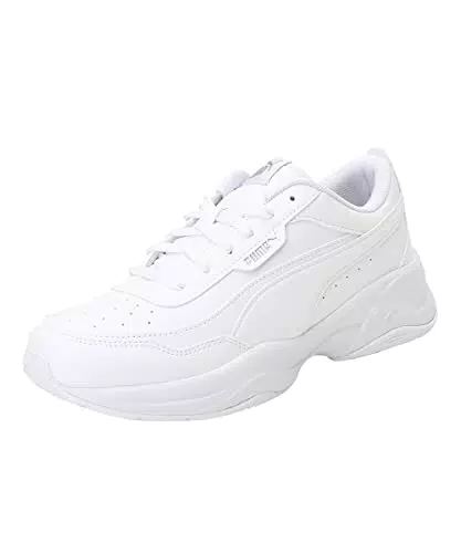 PUMA Damen Cilia Mode Sneakers 38.5White Black