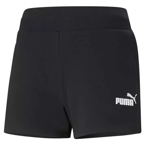 Puma Damen Shorts ESS 4` Sweat Shorts TR, Light Gray Heather 586824