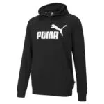 PUMA Herren Big Logo hættetrøje Tr Pullover, Puma Black