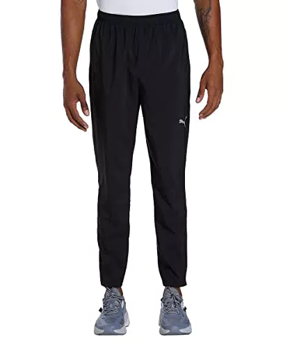 PUMA Herren Laufhose Tapered Fit - Schwarz