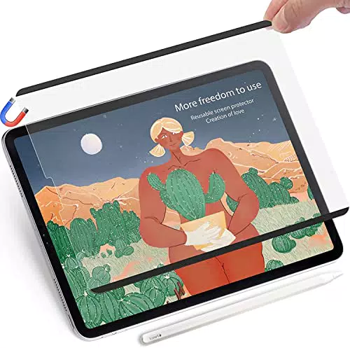 QYiiD Magnetische Schutzfolie für iPad 7./8./9. Generation, Matt für Zeichnen und Notizen