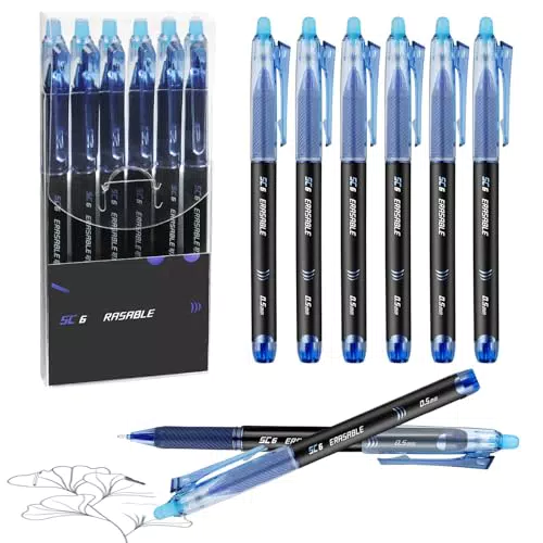 Erasable Pen von [Brandname] – Radierbarer Kugelschreiber Tintenroller 0,5mm für Kunst und Büro