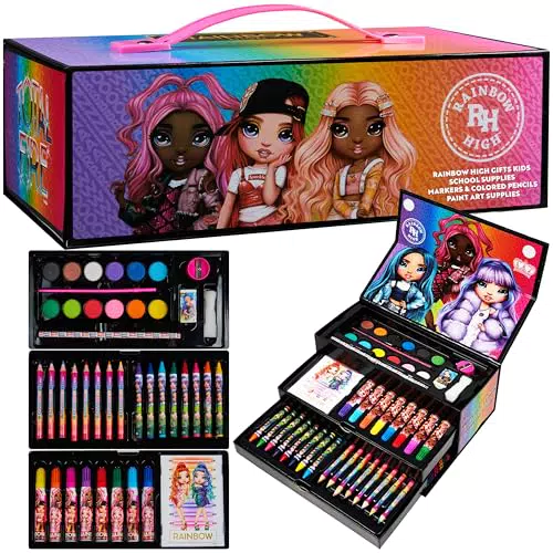 Rainbow High Künstler Set – Kreatives Malset für Kinder und Geschenke für Mädchen