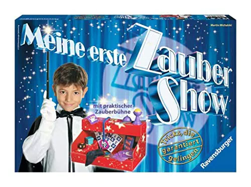Ravensburger Meine erste Zaubershow – Zauberkasten für Einsteiger ab 6 Jahren