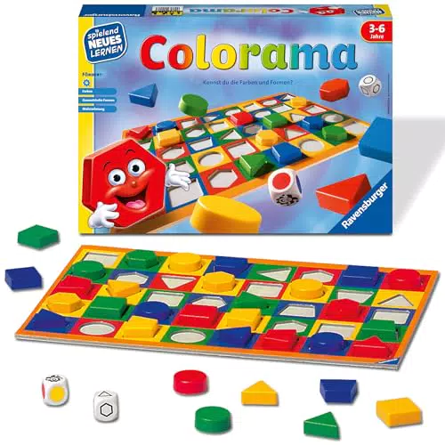 Ravensburger Colorama - Zuordnungsspiel für Kinder von 3 bis 6 Jahren