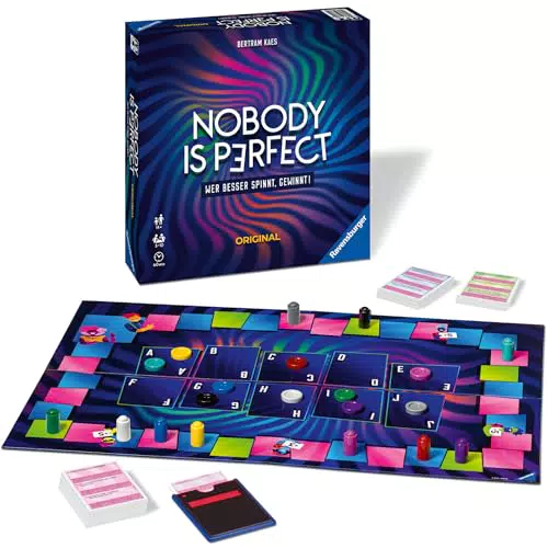 Ravensburger Nobody is Perfect - Kartenspiel für die ganze Familie ab 14 Jahren