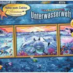 Ravensburger Malen nach Zahlen 28954 - Unterwasserwelt für Erwachsene und Kinder