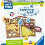 Ravensburger ministeps Unser Bauernhof-Spiel – Lernspiel für Kinder ab 2 Jahren