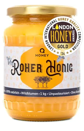 Reiner Honig aus Europa – 100% natürlich, ungefiltert und ohne Zucker
