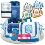 REISERACKER Kulturbeutel für Kinder - Aufhängbare Kulturtasche für Jungen und Mädchen