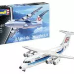 Revell Modellbau BAe 146-200 Modellbausatz für Flugzeugliebhaber