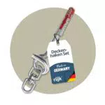 riijk Deckenhaken für Hängesessel und Boxsack Halterung mit Dreh-Wirbel
