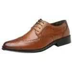 Rimhold Herren Oxford Schuhe – Formelle Brock Schuhe für Hochzeit und Büro