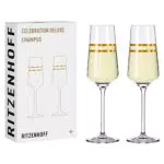 RITZENHOFF Champagnerglas 200 ml - Serie Celebration Deluxe, Made in Germany