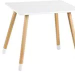 roba Kindersitzgruppe aus Holz - Kindermöbel Set aus 2 Kinderstühlen & 1 Tisch - Kindertisch Set für Kinderzimmer von Jungen & Mädchen - Grau / Natur