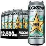 Rockstar Energy Drink Waldmeister - Koffeinhaltiges Erfrischungsgetränk