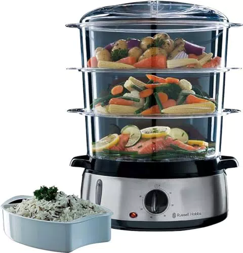 Russell Hobbs Dampfgarer mit 60 Minuten Timer und Abschaltautomatik