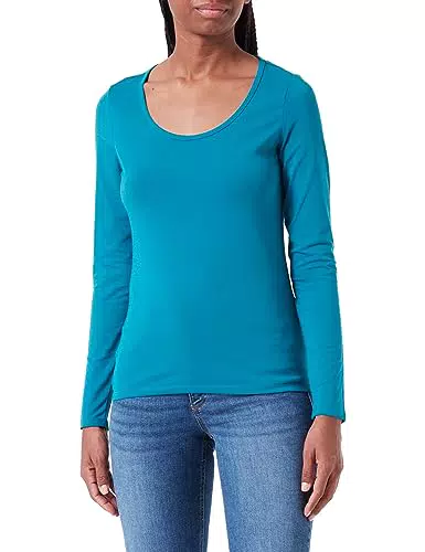 s.Oliver Damen Langarm T-Shirt Modell 2138263