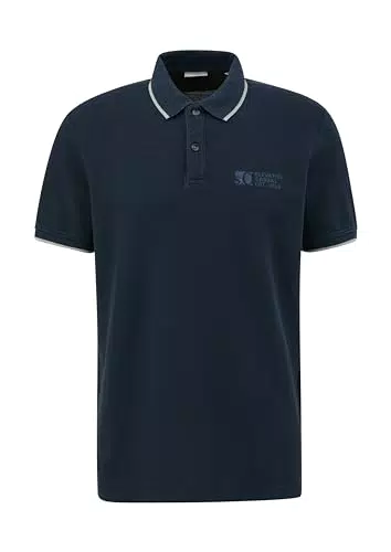 s.Oliver Herren Poloshirt mit Logo Print, Modell 2143986