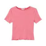s.Oliver Mädchen T-Shirt mit Rollsaum