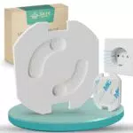SafeMate® Kindersicherung Steckdosen - KIDSAFELOCK 2.0 für Babys und Kleinkinder