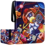 Betoores Sammelalbum für Sammelkarten – Ordner mit 4 Taschen und 50 Seiten