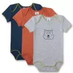 Sanetta Baby-Body Kurzarm – Hochwertiger Bio-Baumwolle Body für Jungen
