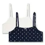 Sanetta Mädchen-Bustier - Bequemes Bustier aus Baumwoll-Mix für Mädchen
