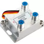 SCHWAIGER VTF7762 SAT-Verteiler 2-Wege 5-2400 MHz für DVB-S2 Kabel-Fernsehen