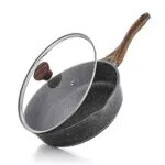 SENSARTE Antihaft-Bratpfanne mit Schweizer Granit-Beschichtung, PFOA-frei