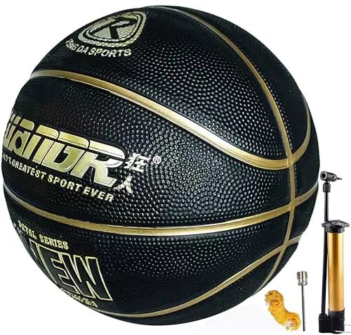 Senston Basketball Größe 7 - Indoor und Outdoor Basketball für Jugendliche und Erwachsene