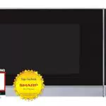 Sharp R242INW Solo-Mikrowelle 20L, 800W, 5 Leistungsstufen, 8 Automatikprogramme