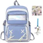 Shengo Kawaii Schulranzen Rucksack für Jungen und Mädchen mit großer Kapazität