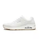 Skechers Herren Uno Stand On Air Sneaker, White Durabuck Trim