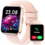 Gydom Smartwatch mit Telefonfunktion, Alexa, 100 Sportmodi und IP68 Schutz