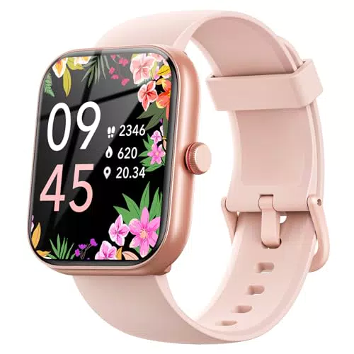 Smartwatch mit Telefonfunktion und Alexa - Fitnessuhr mit 110+ Sportmodi, IP68