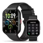Smartwatch Herren mit Telefonfunktion, Herzfrequenz- und Schlafmonitor, IP68, Alexa