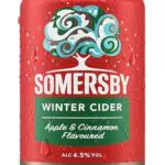 Somersby Winter Cider – Fruchtiger Cider mit Apfel-Zimt Geschmack, 4,5% Vol.