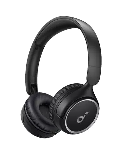 Soundcore H30i Kabellose On-Ear Kopfhörer mit Purem Bass und 70h Wiedergabe - Bluetooth 5.3, Leicht und Bequem, App Steuerung