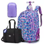 SPAHER Rucksack Trolley 15.6 Zoll Laptop Handgepäck für Herren und Damen