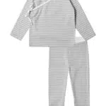 Stellou Baby Schlafanzug Langarm aus 100% Baumwolle, Oeko-TEX zertifiziert