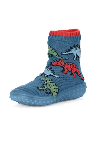 Sterntaler Adventure-Socken für Jungen mit Dino-Motiv und Gummisohle