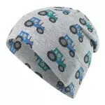 Sterntaler Beanie Traktor - Baby Mütze mit UV-Schutz 50+ und Traktor Druck