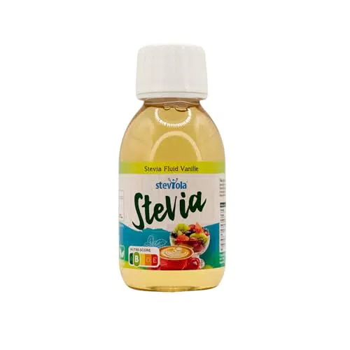 Steviola Stevia Fluid Süßungsmittel Vanille – Vegan und natürlich für Speisen und Getränke