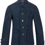 Stockerpoint Jungen Lago Trachten Sakko, Grau, 116 EU