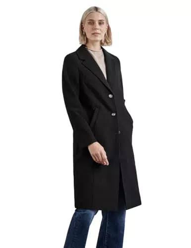 Street One A201958 Mantel in Woll-Optik für Damen